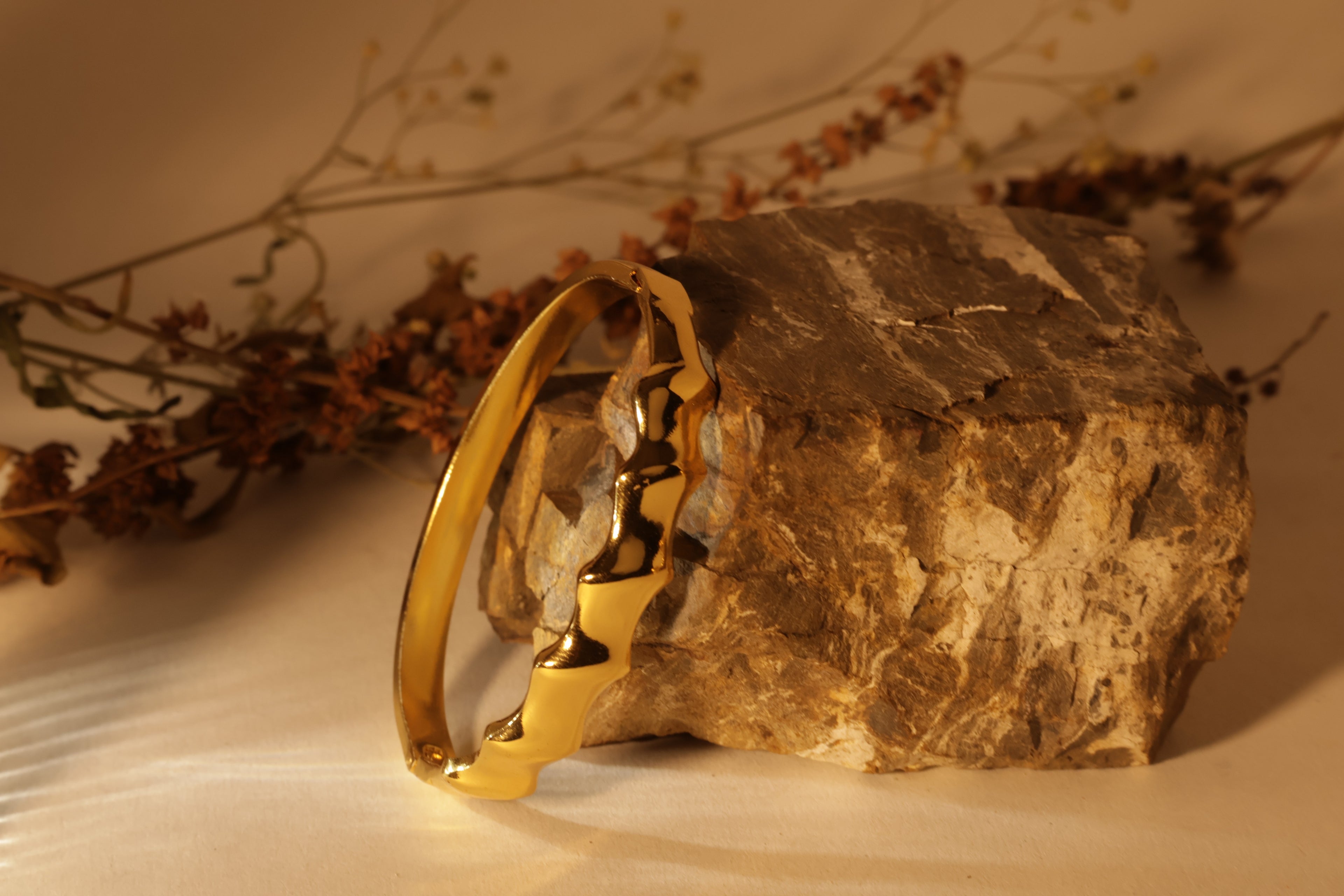 Molten Wave Bangle