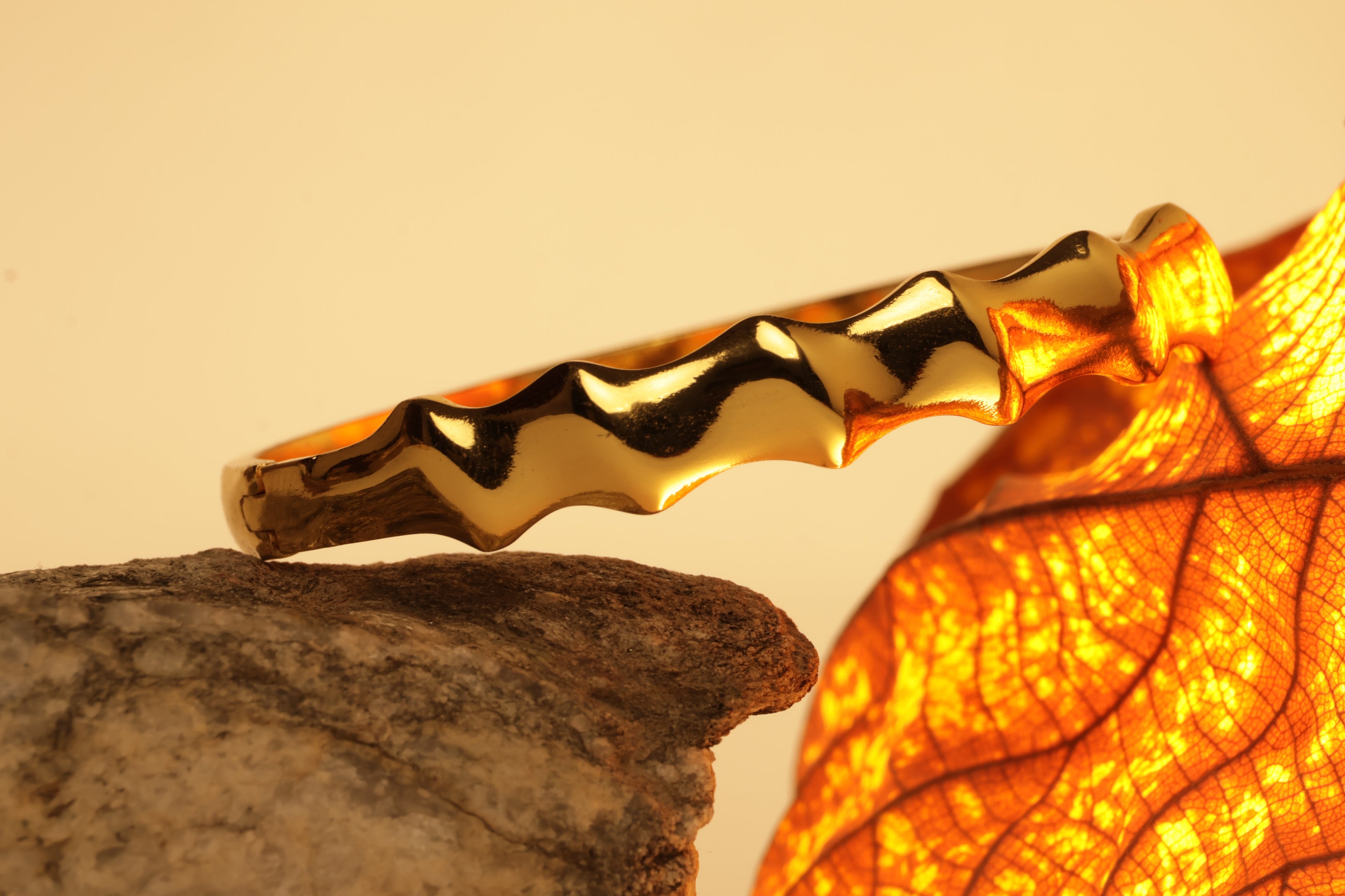 Molten Wave Bangle