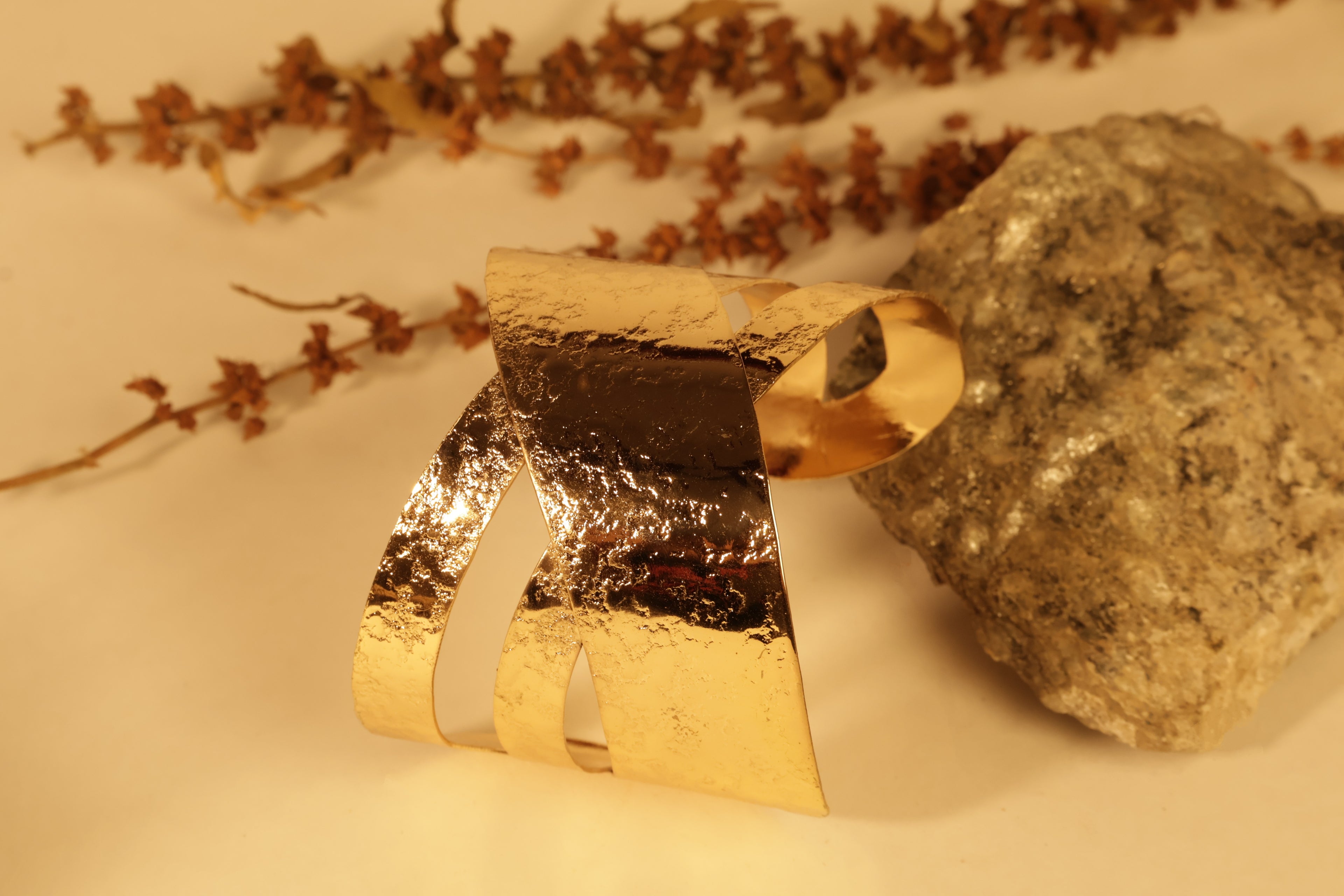 Gilded Embrace Cuff