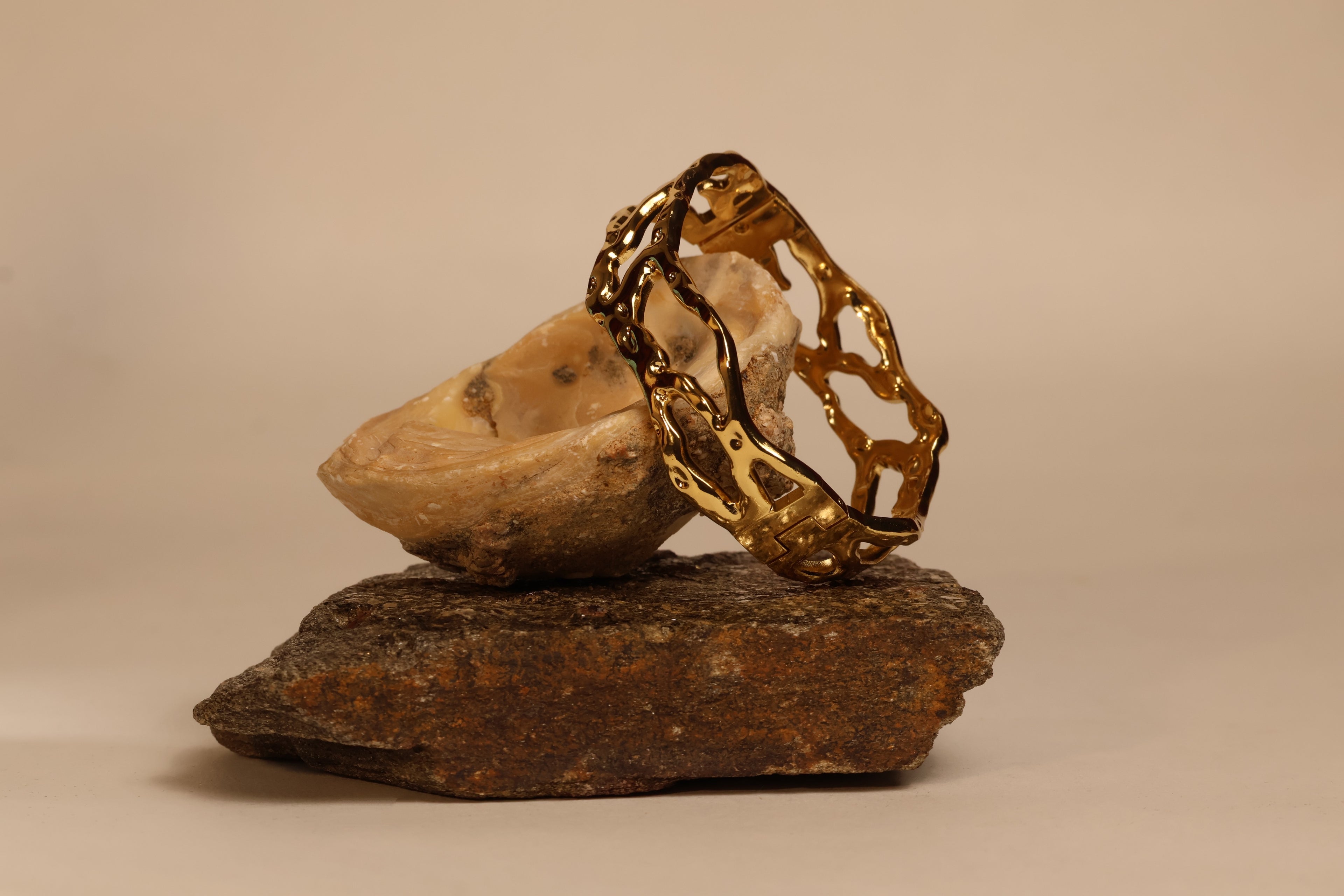 Golden Vine Bangle