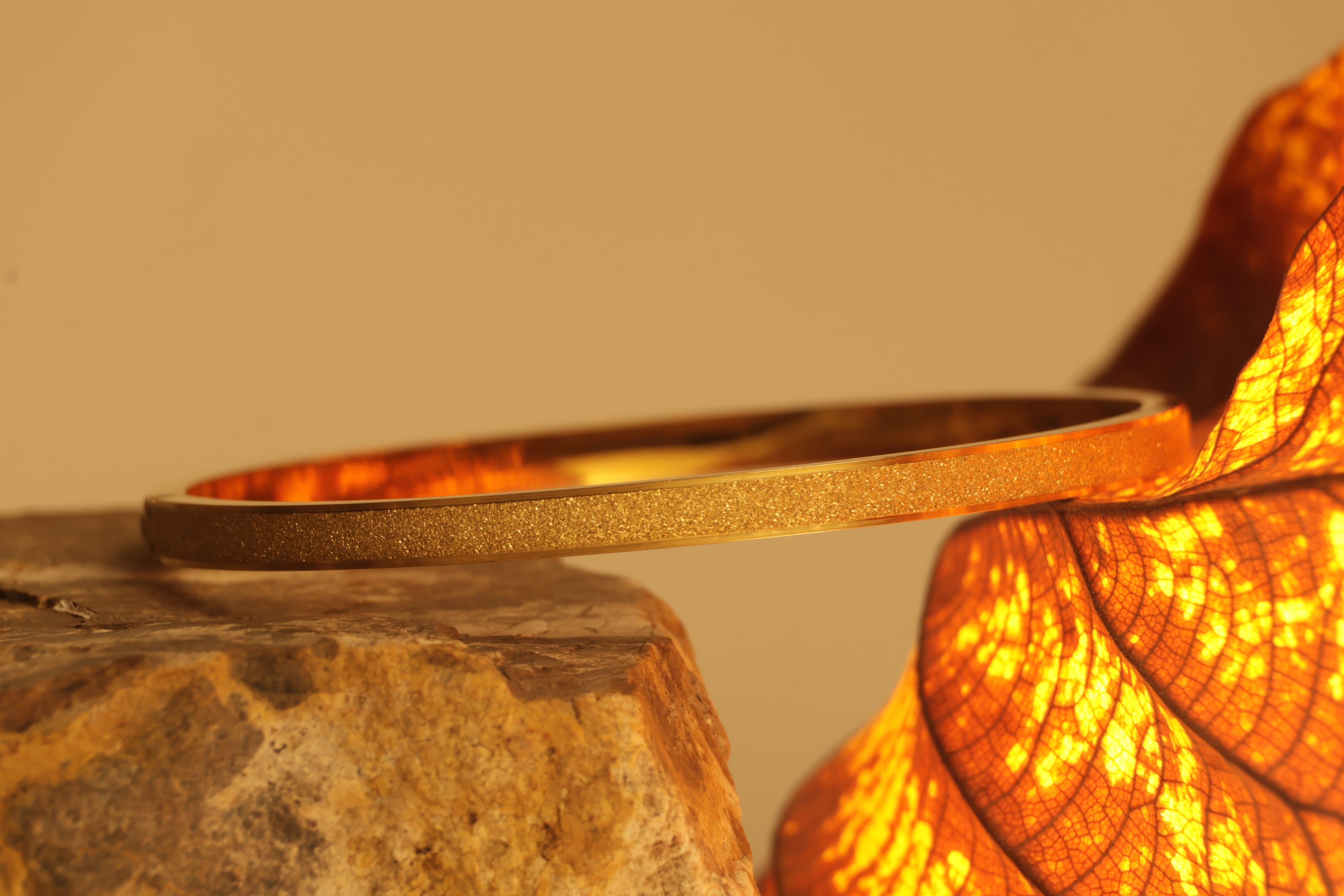 Gilded Sand Bangle
