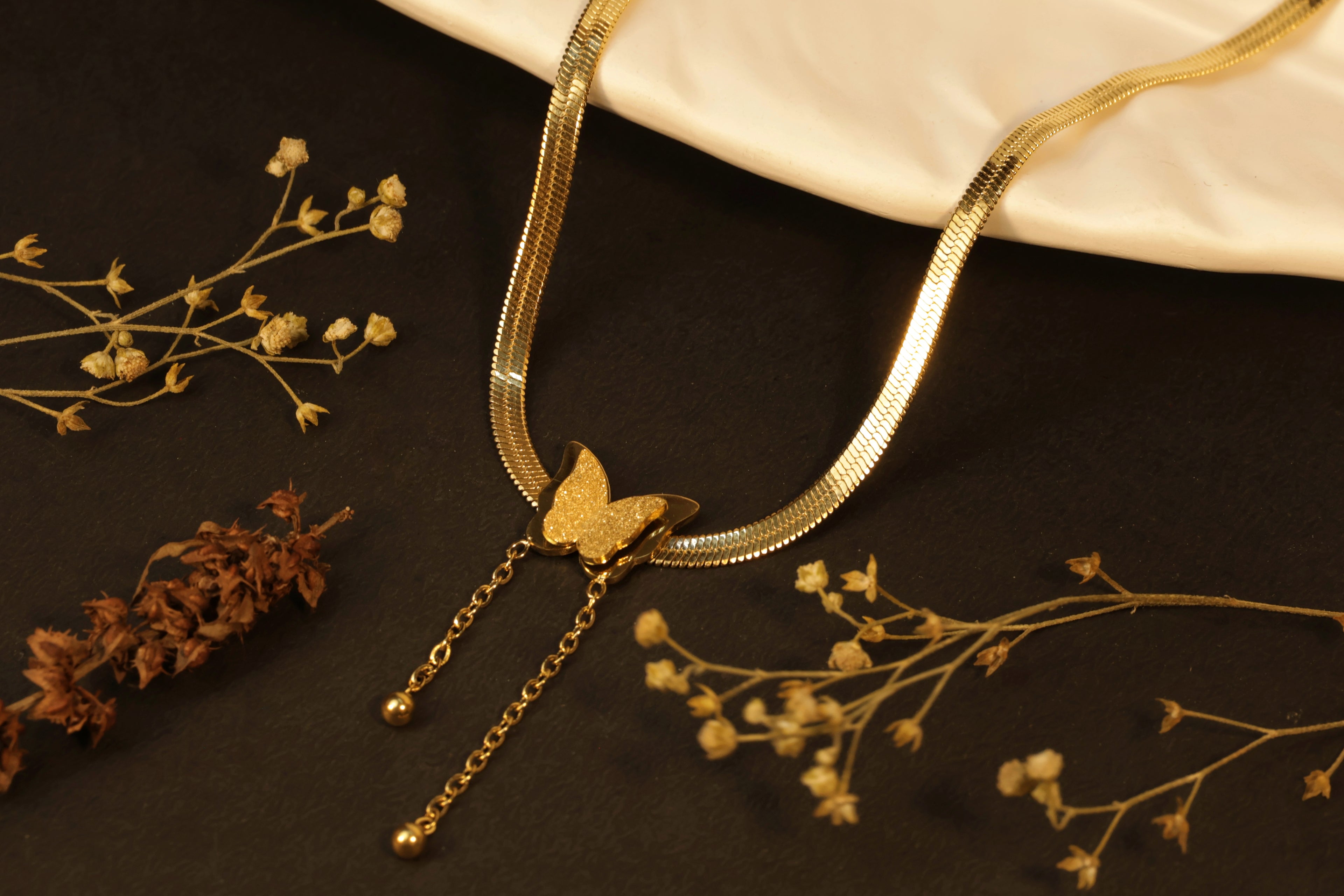 Enchanted Butterfly Necklace