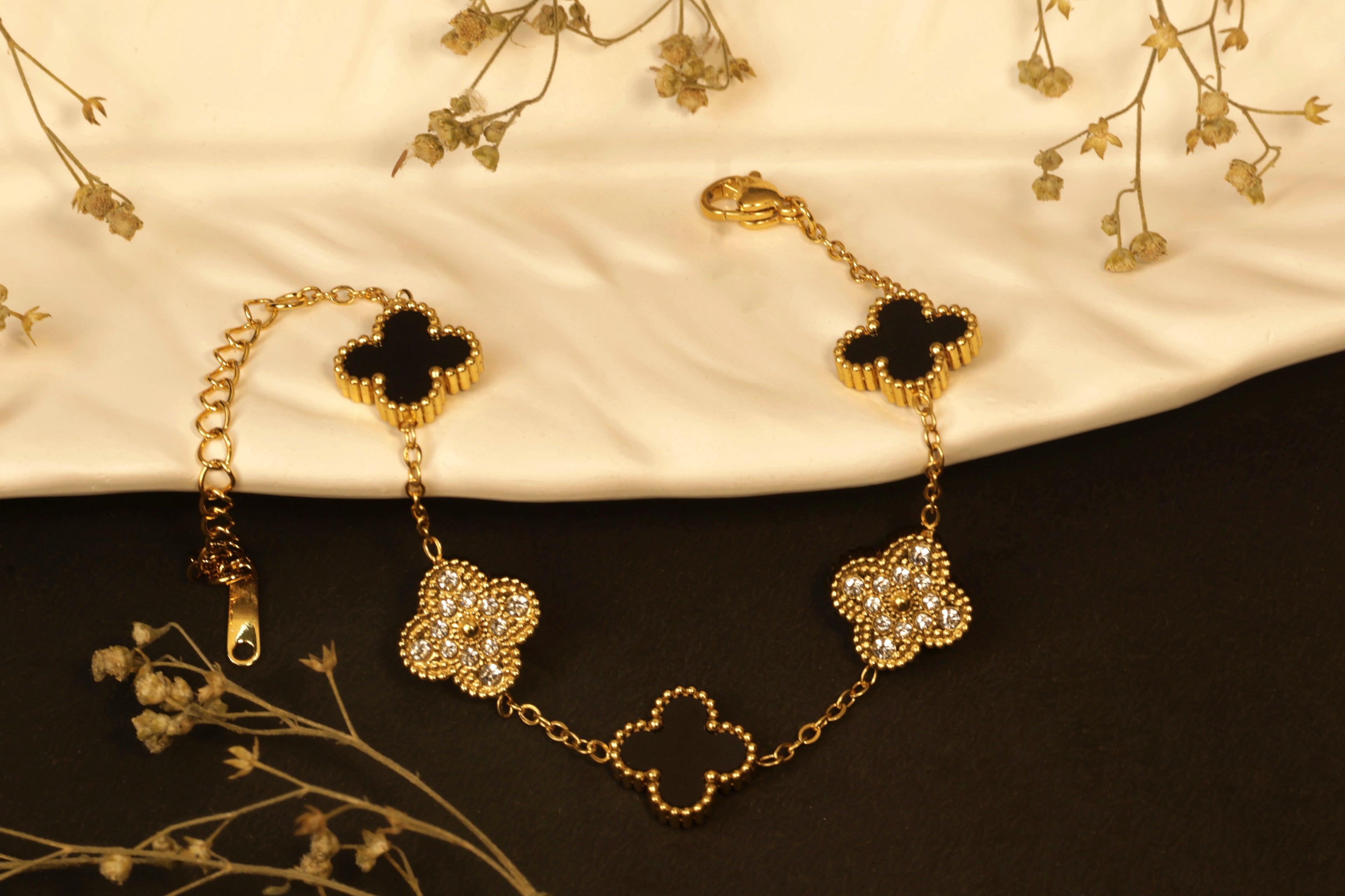 Duo Clover Bracelet