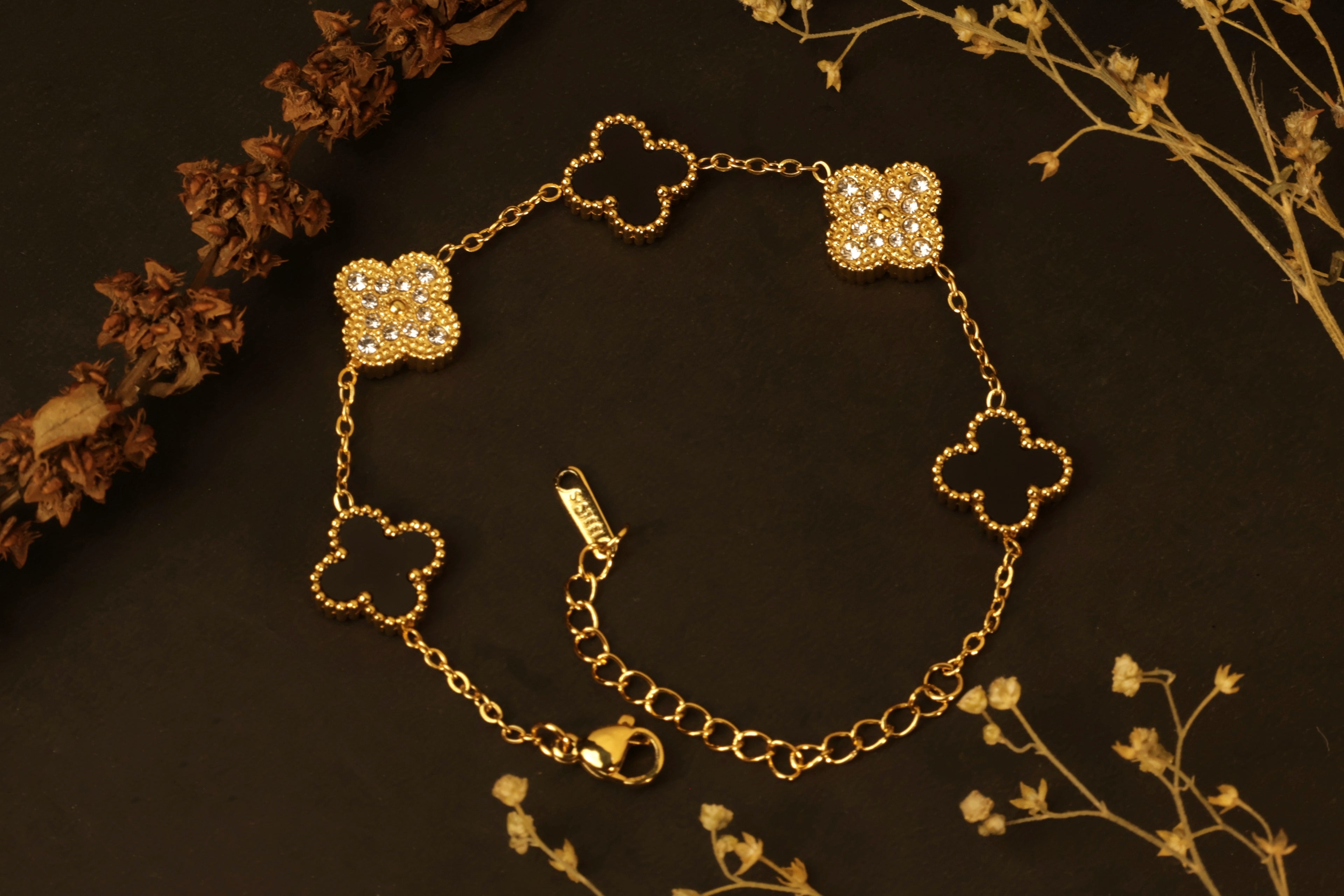 Duo Clover Bracelet
