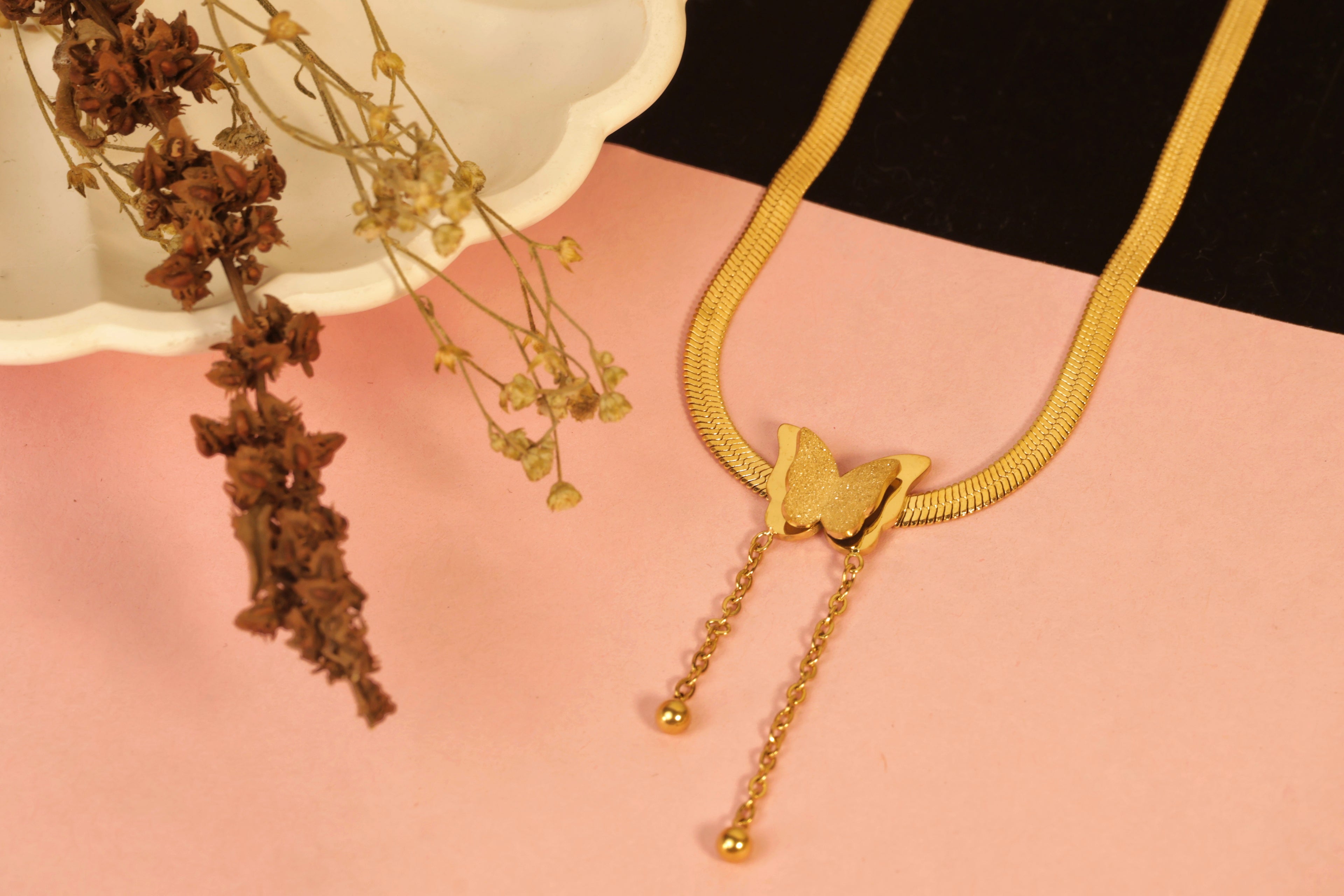 Enchanted Butterfly Necklace