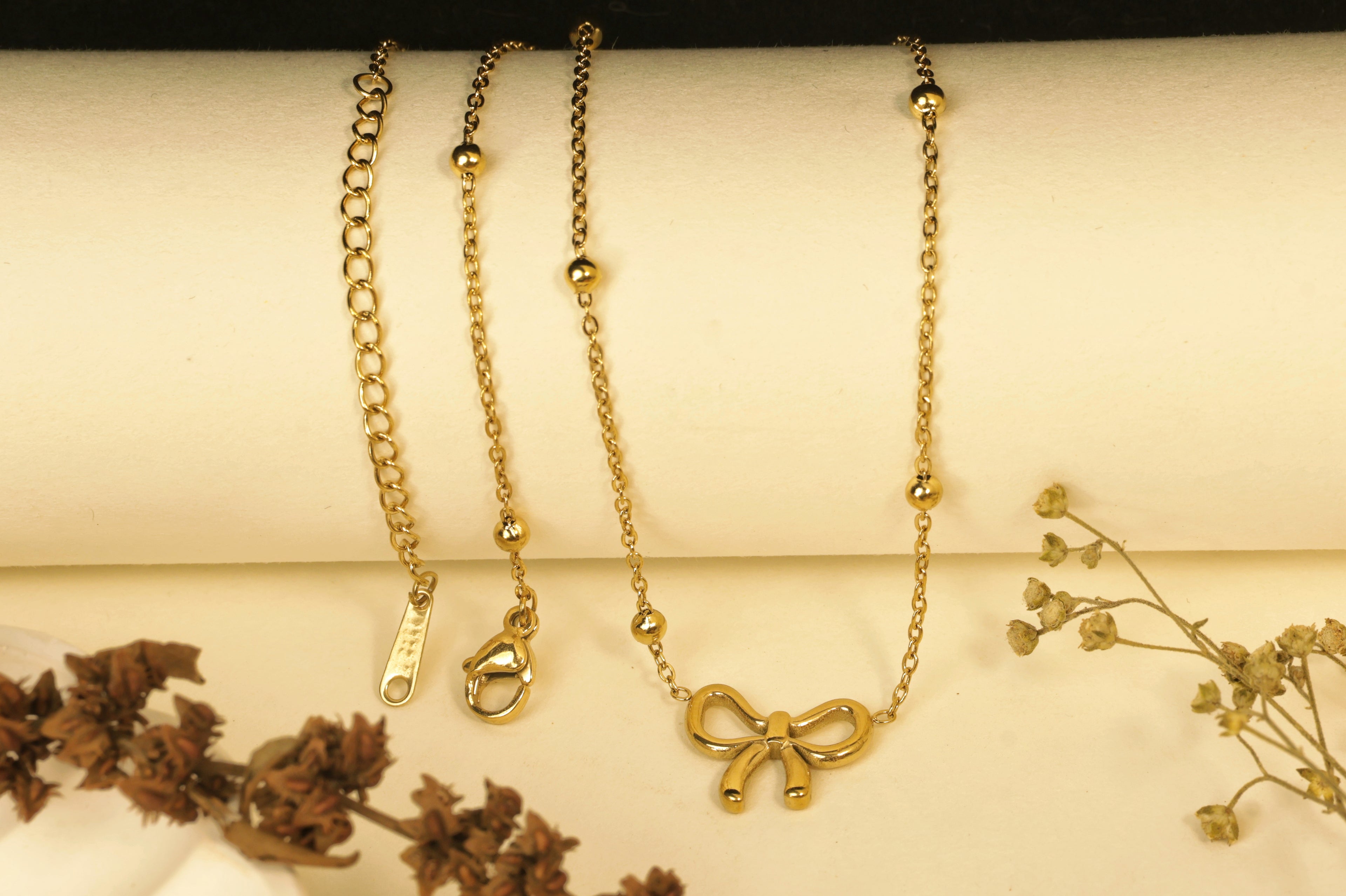 Mimi Bow Necklace