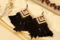 Black Rose Tassels