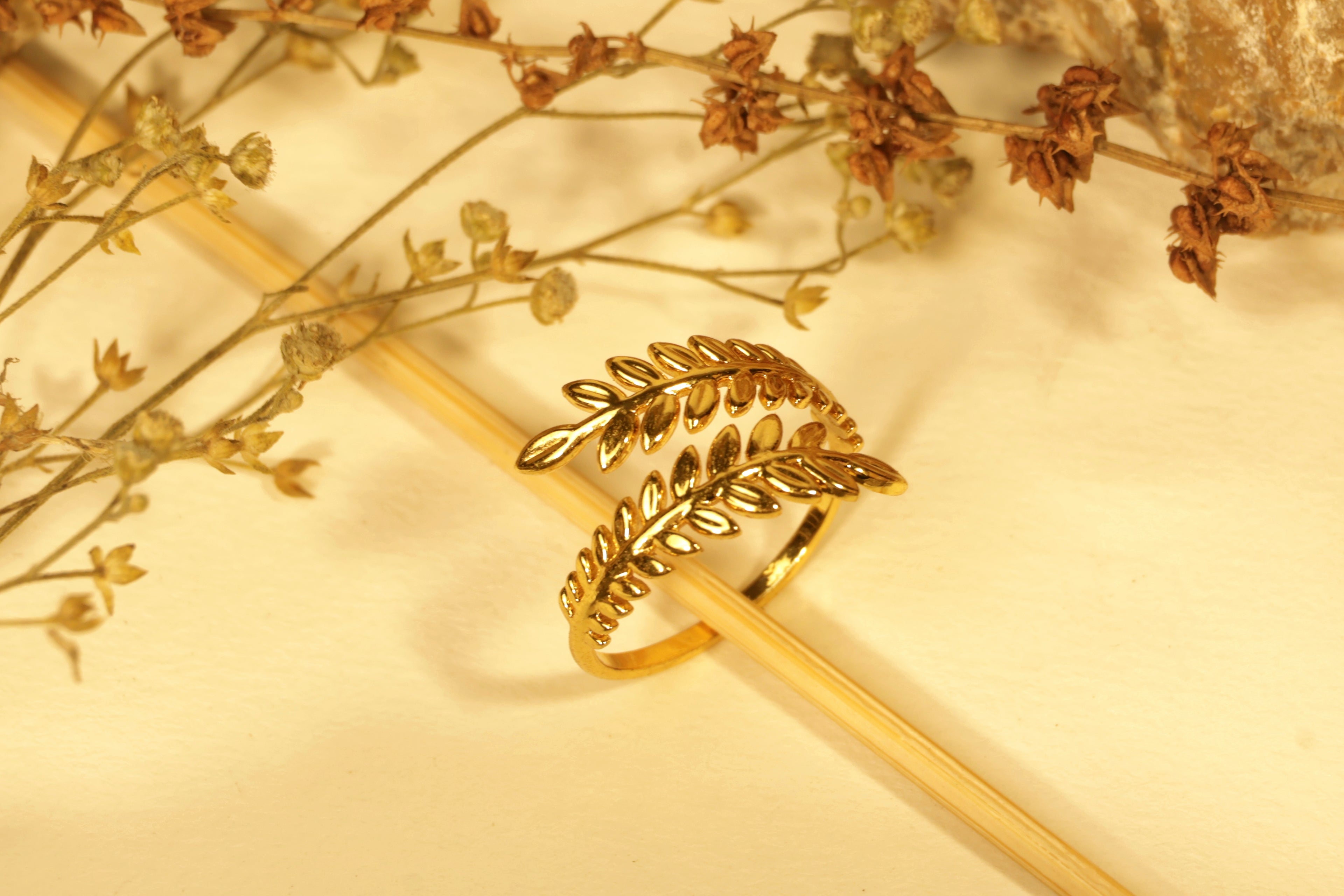 Olive Branch Ring