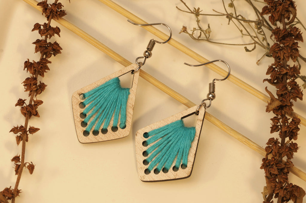 Aqua Fan Dangles