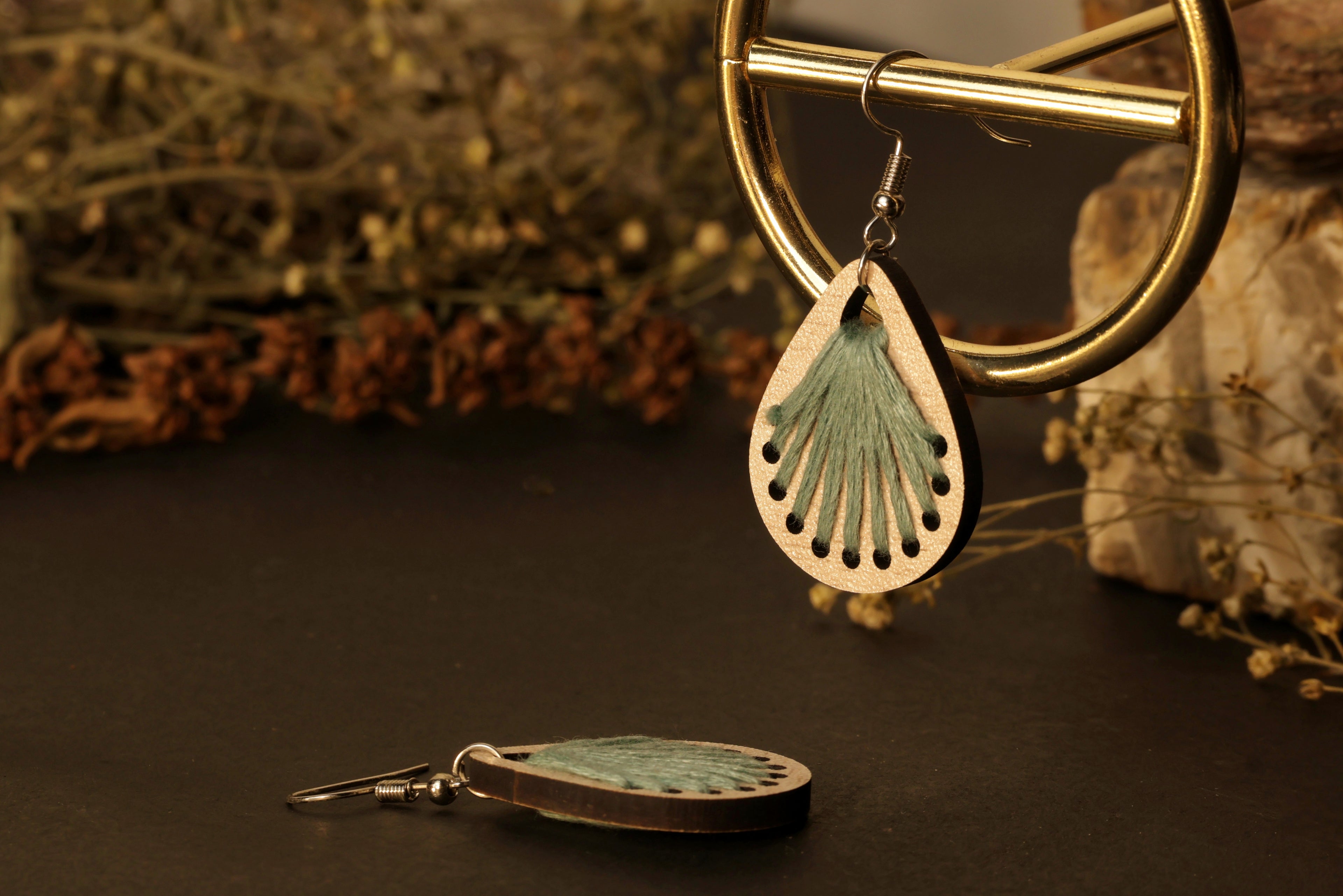 Handcrafted Horizon Earrings
