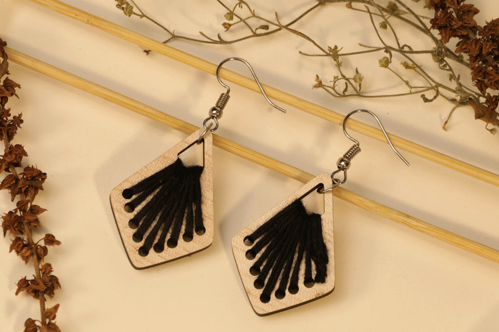 Noir Fan Dangles