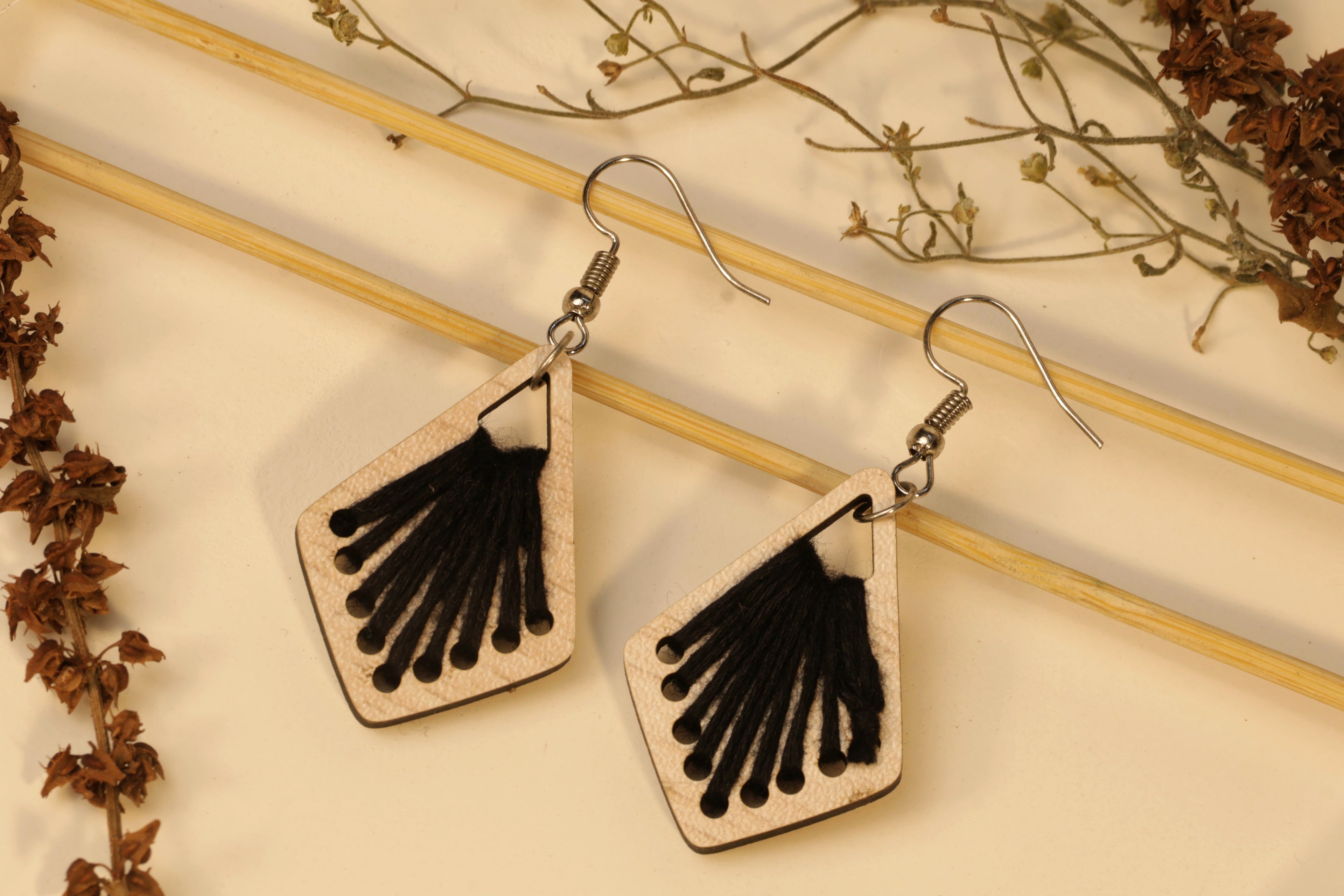 Noir Fan Dangles