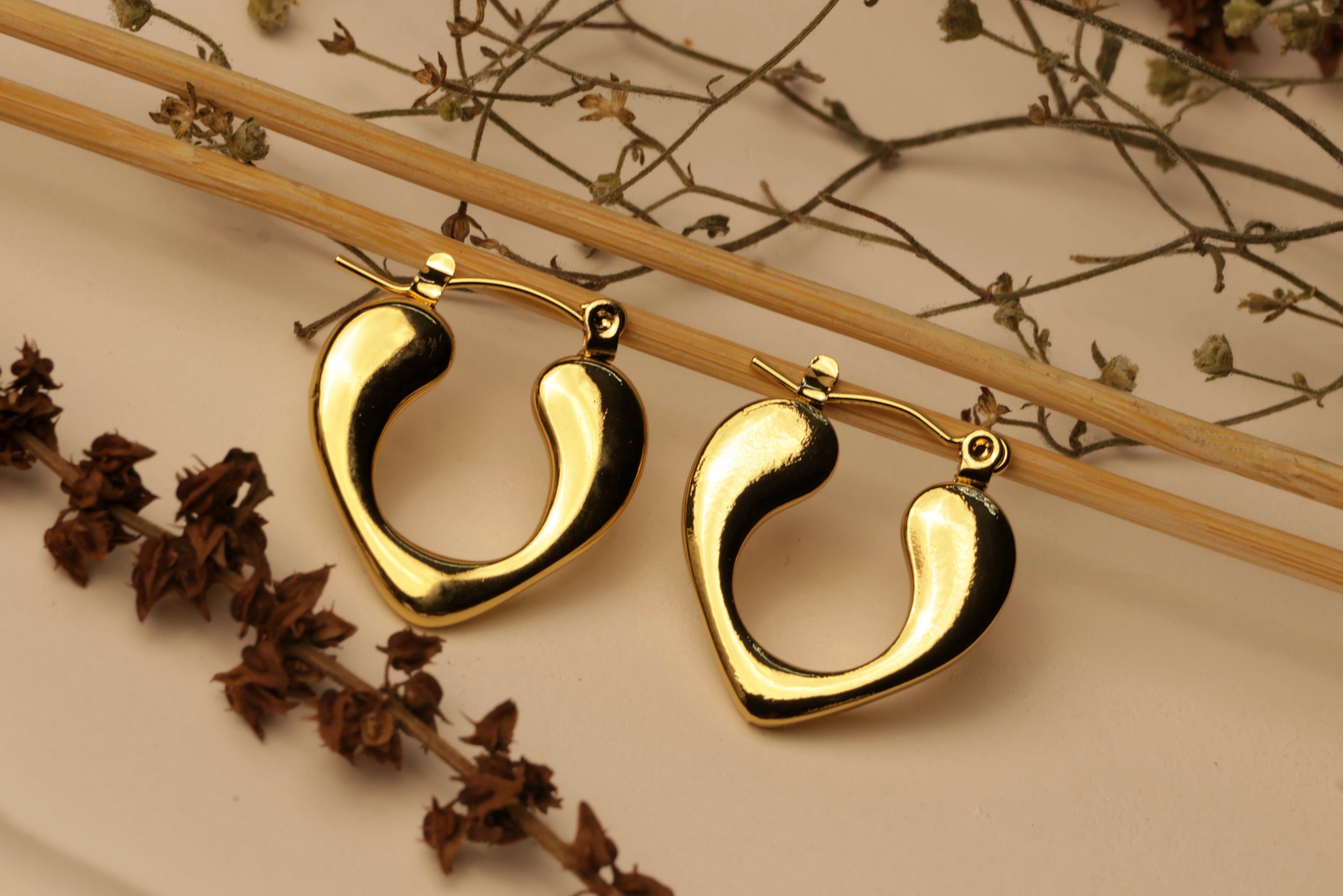 Love Knot Hoops