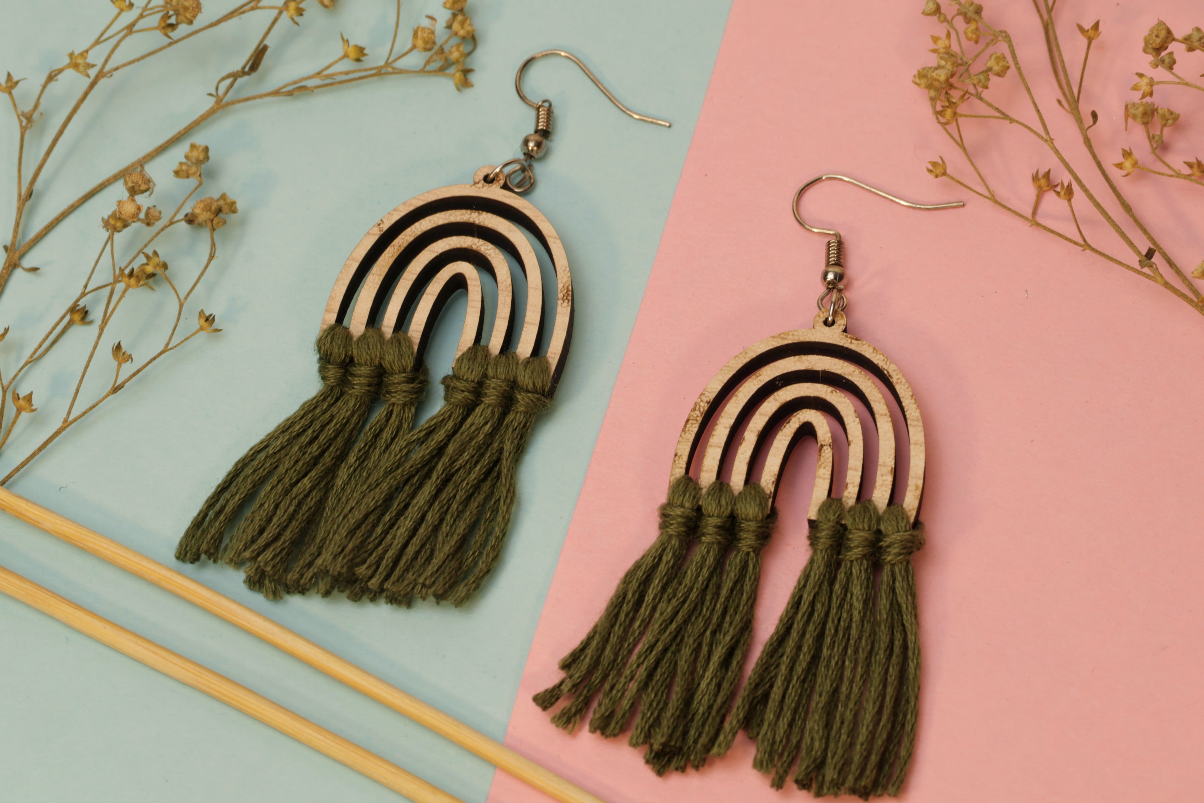 Forest Weave Earrings