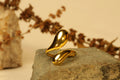 Golden Drop Ring